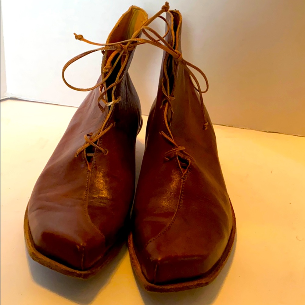 Lace up booties CYDWOQ